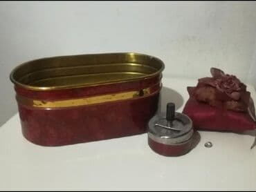 metalac posuđe coca cola: Saksija, Metal — 1