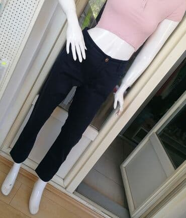 Pantalone: L (EU 40), Visok struk, Ravne nogavice — 5