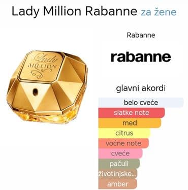 banana republic parfemi: Ženski parfem, Paco Rabanne, Original — 2