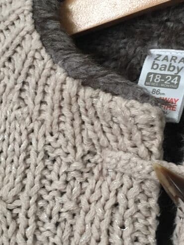 c a velicine za decu: Zara, Komplet: Haljina, Prsluk — 6