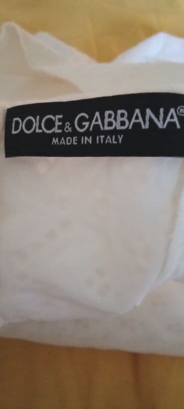 haljina xs s: Dolce & Gabbana M (EU 38), bоја - Bela, Na bretele — 3