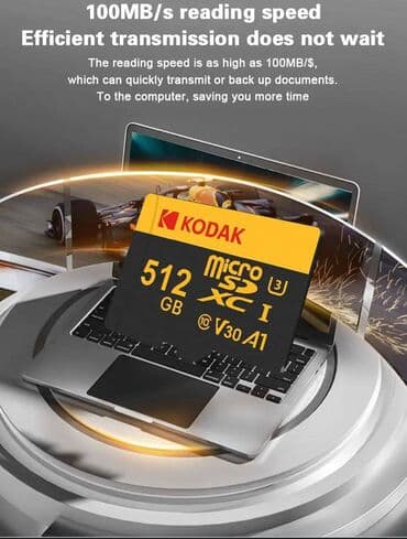 a1 ruteri: Micro SDXC memorija Kodak 64GB + SD adapter NOVO ! ! ! KODAK Original — 6