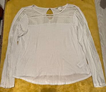 set za manikir i pedikir lidl: H&M, M (EU 38), L (EU 40), Viskoza, Jednobojni, bоја - Bela — 1