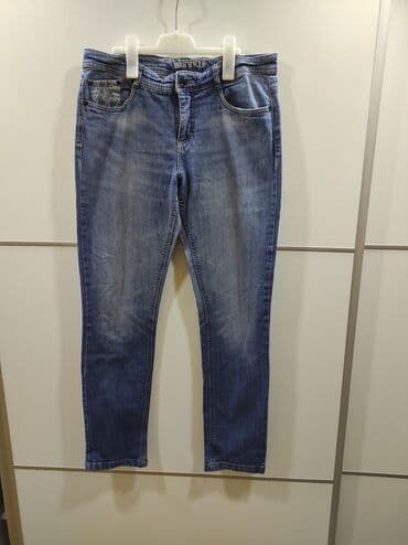 lidl pantalone: Farmerke C&A veličina 42. Poluobim struka 43/47, dubina napred 24 — 1