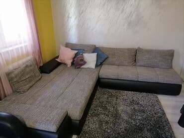 dvosed i trosed: Na prodaju ugaona garnitura, kupljena u Lesnini i korišćena godinu i — 2