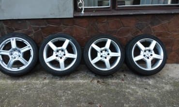 zaštitna traka za auto: Mercedes Alu felne amg 17 5x112 7j et54 aluminijumske felne za amg — 1