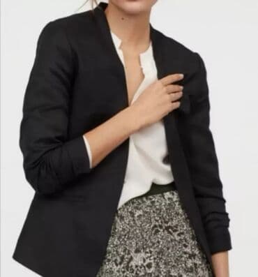 zenski kompleti sako i pantalone: H&M, M (EU 38), Spandeks, Jednobojni — 1
