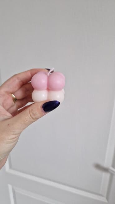 sampanjac za decu: Mirišljava sveća, bоја - Roze, Novo — 3