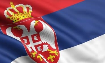 srpska i ruska zastava: Zastava Srbije 150 x 90 cm, sa štepom za barjak ISPORUKA PO UPLATI NA — 7