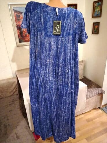 sorcevi za punije dame: 2XL (EU 44), bоја - Tamnoplava, Večernji, maturski, Kratkih rukava — 5