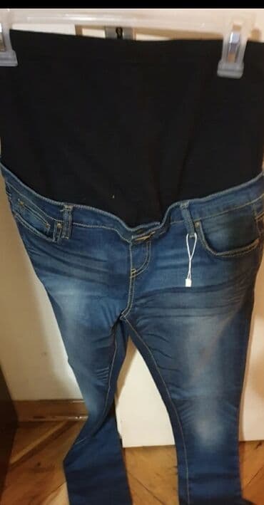 navigare farmerke: Zara-trudnicke farmerke- s-m-made in italy — 1