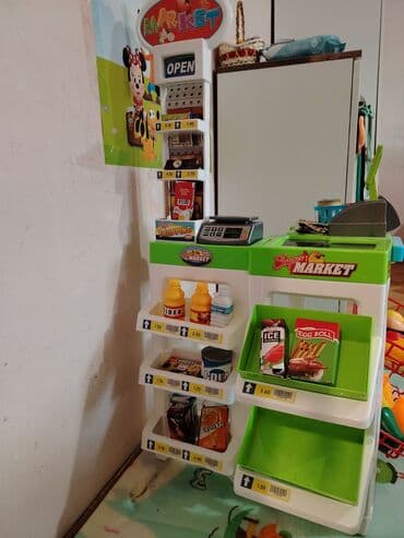 deciji tablet azbuka: Decija igracka Super market ima zvucnih efekta. Vrlo malo ostecena — 2