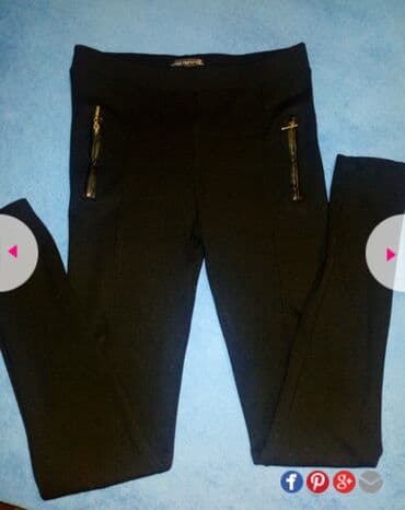 luj viton pantalone sa etiketom: M (EU 38), Normalan struk — 3