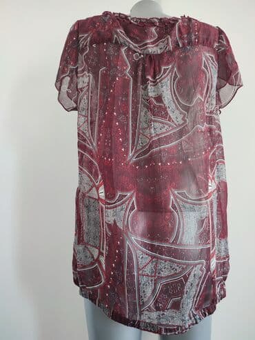 bluza s: Edge Street, 2XL (EU 44), Poliester, bоја - Bordo — 3