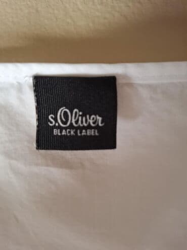 s oliver jakne muške: S.Oliver, M (EU 38), Poliester, Jednobojni, bоја - Bela — 1