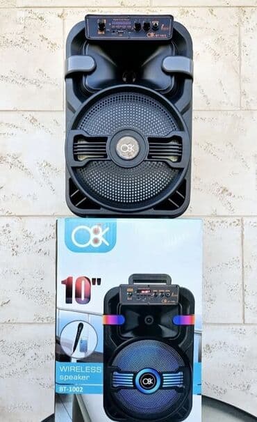 audio pojacala: Bluetooth zvučnik karaoke zvučnik 10 inča BT-1002 Cena 5500 dinara - — 2