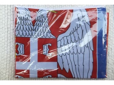 srpska i ruska zastava: ZASTAVA SRBIJE 250x150cm - Dimenzije 250 X 150 cm. ( 180 x 120 ) — 2