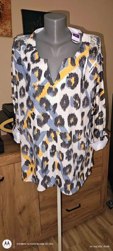 new yorker push up: 5XL (EU 50), Polyester, Animal, color - Multicolored — 1