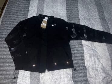 stalak za ruke manikir: Jakna za prelazni period, S (EU 48), Nike, bоја - Crna — 8