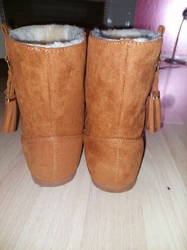muske kozne jakne sa krznom: Ugg čizme, bоја - Braon, 41 — 3