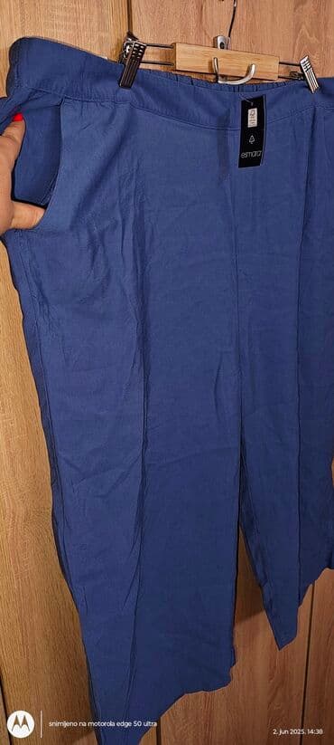kargo pantalone h m: 8XL (EU 56), High rise, Culotte — 2