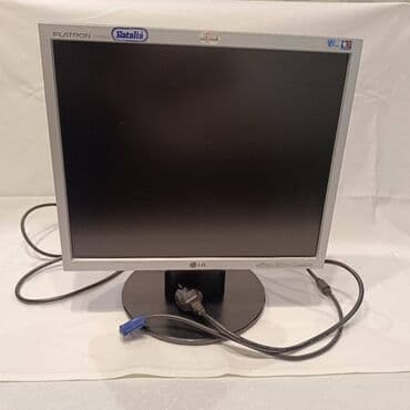 Monitori: Monitor LG, 17zoll. Podaci : videti sliku. Monitor je neispravan, sa — 1