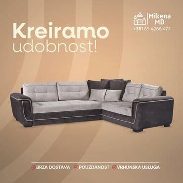 krevetac 6 u 1: Ugaona Garnitura 6 🛋️ Ugaona garnitura na razvlačenje – spoj — 1