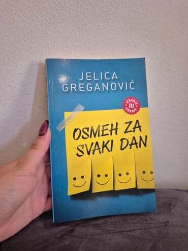 zvucnik i knjiga: Knjiga Jelice Greganović „Osmeh za svaki dan“, treće izdanje. Zbirka — 1