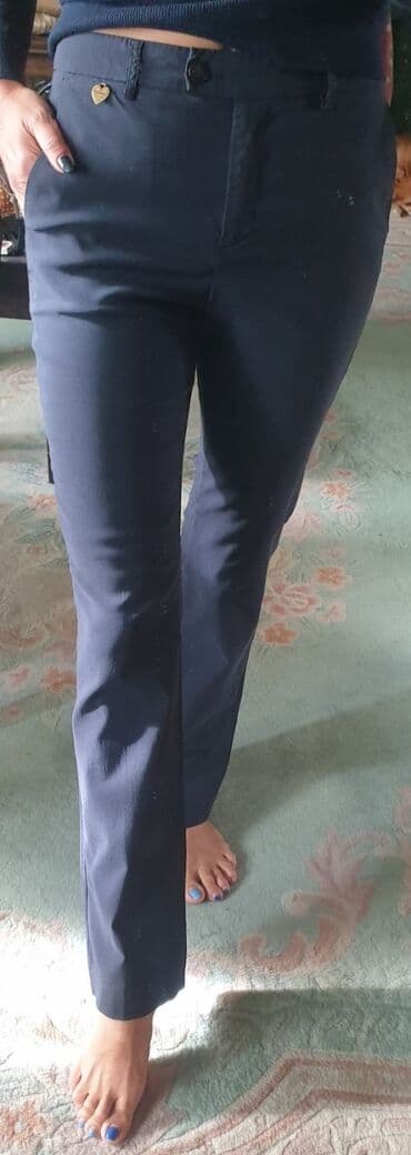 poslovne pantalone zenske: S (EU 36), Ravne nogavice — 1