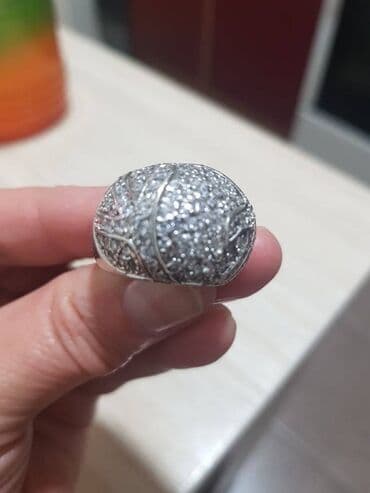 golden rose ulje za usne: Mocan srebrni prsten 18mm — 2