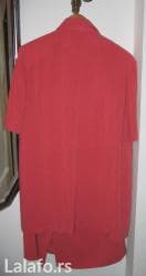 prsluk i pantalone komplet: 3XL (EU 46), Jednobojni, bоја - Crvena — 1