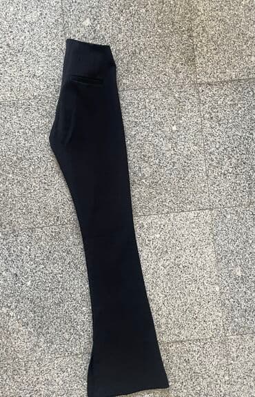 pantalone s: XS (EU 34), Visok struk, Zvoncare — 2