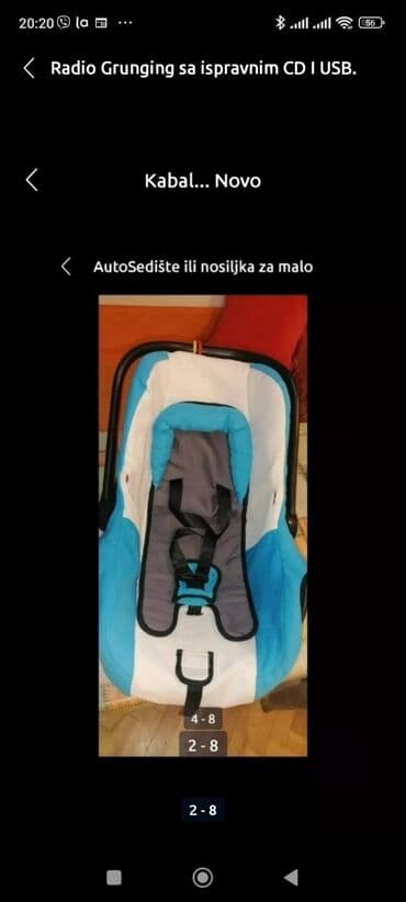 zastita za pojas za decu: Autosedište za dete univerzalno do 13 kg. a može da posluži i kao — 12
