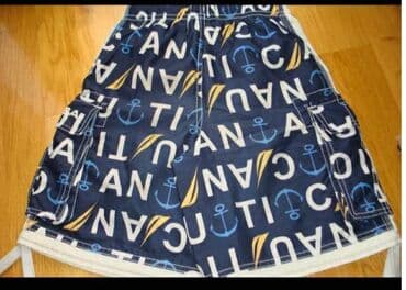 elegantne pantalone sa visokim strukom: 110-116, bоја - Tamnoplava — 2