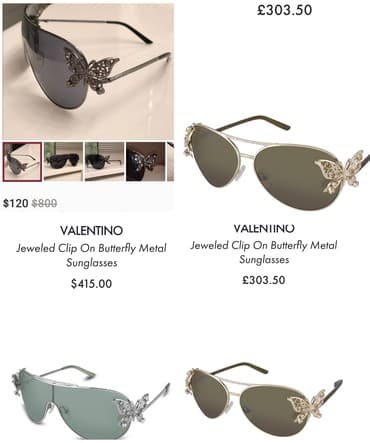 new yorker naocare za sunce: Naočare za sunce, Valentino — 5