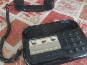 polovni telefoni nis podzemni: Prodaje se fiksni telefon u odličnom stanju, marke Sharp — 1