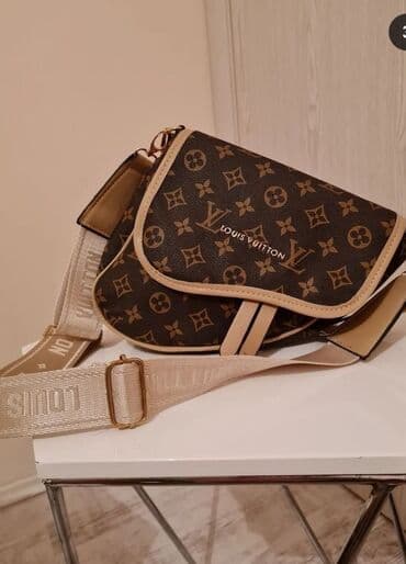 rajf za kosu jednorog: Torba za rame, Louis Vuitton, Materijal: Veštačka koža — 1