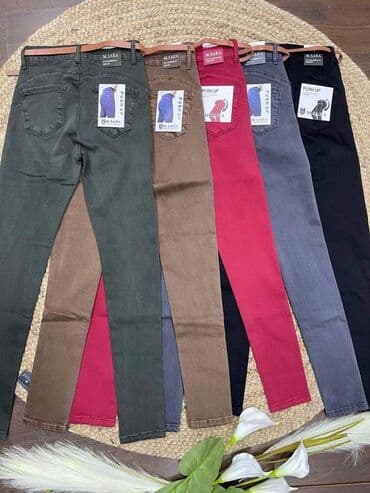 sorcevi za devojke: Teksas, Visok struk, Skinny — 2