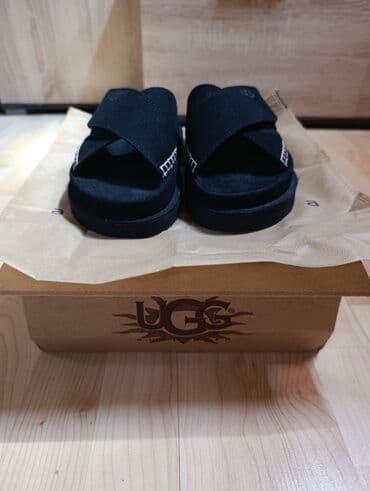 zenske mokasine sa debelim djonom: Modne papuče, UGG, 38 — 5