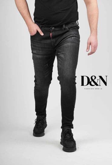 pantalone s: MUŠKE FARMERICE VIŠE MODELA (povoljne,udobne,duboke,elastin) ✅MOGUCA — 22