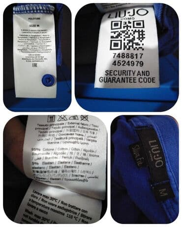majica s: RASPRODAJA!!Liu Jo original majca, Slim Fit vel M. Kao NOVA! Brend — 2
