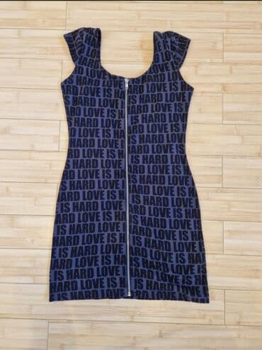 satovi sa koznom narukvicom: H&M M (EU 38), bоја - Tamnoplava, Oversize, Na bretele — 2