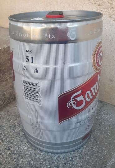 staklene tegle od 5 litara: Gambrinus bure od piva 5l prazno 5l raritet lično preuzimanje bg ili — 7
