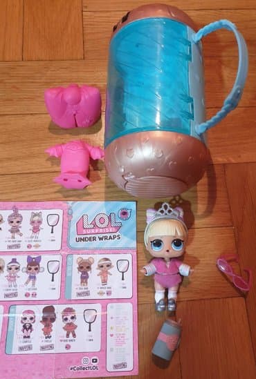 pink kombinezon: Lol suprise kapsula under wraps lutka suite princess. Original.! — 1