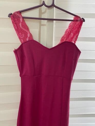 letnje elegantne haljine: Bоја - Roze, Večernji, maturski, Na bretele — 4