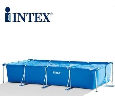 sat mladenovac: 💦💦💦 Bazen INTEX 450 x 220 x 84 cm metalna konstrukcija sa pumpom NOVO! — 2