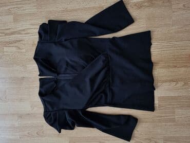 bluza s: 9Fashion Woman, M (EU 38), Likra, bоја - Crna — 1