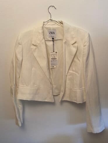 prsluk i pantalone komplet: Zara, L (EU 40), Poliester, Jednobojni — 2