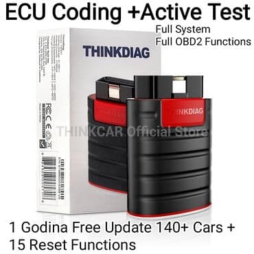 kamera za auto sa senzorom pokreta: Thinkcar thinkdiag nova verzija full system, all car 16 reset service — 2