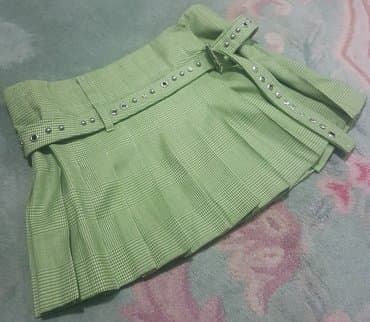 suknja sorc stradivarius: S (EU 36), Mini, bоја - Zelena — 1